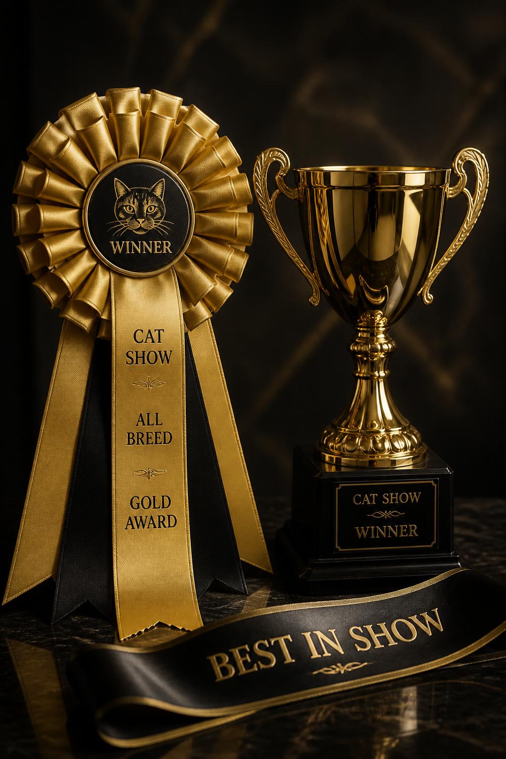 Best in Show Awards — Azurine Russian Blue Cattery