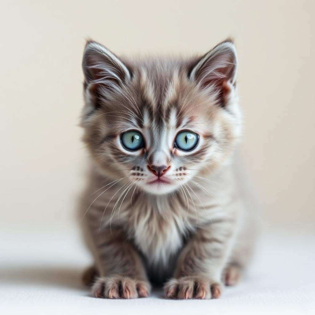 Anastasia, a Russian Blue kitten